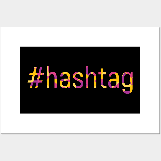 #hashtag Wall Art by polliadesign